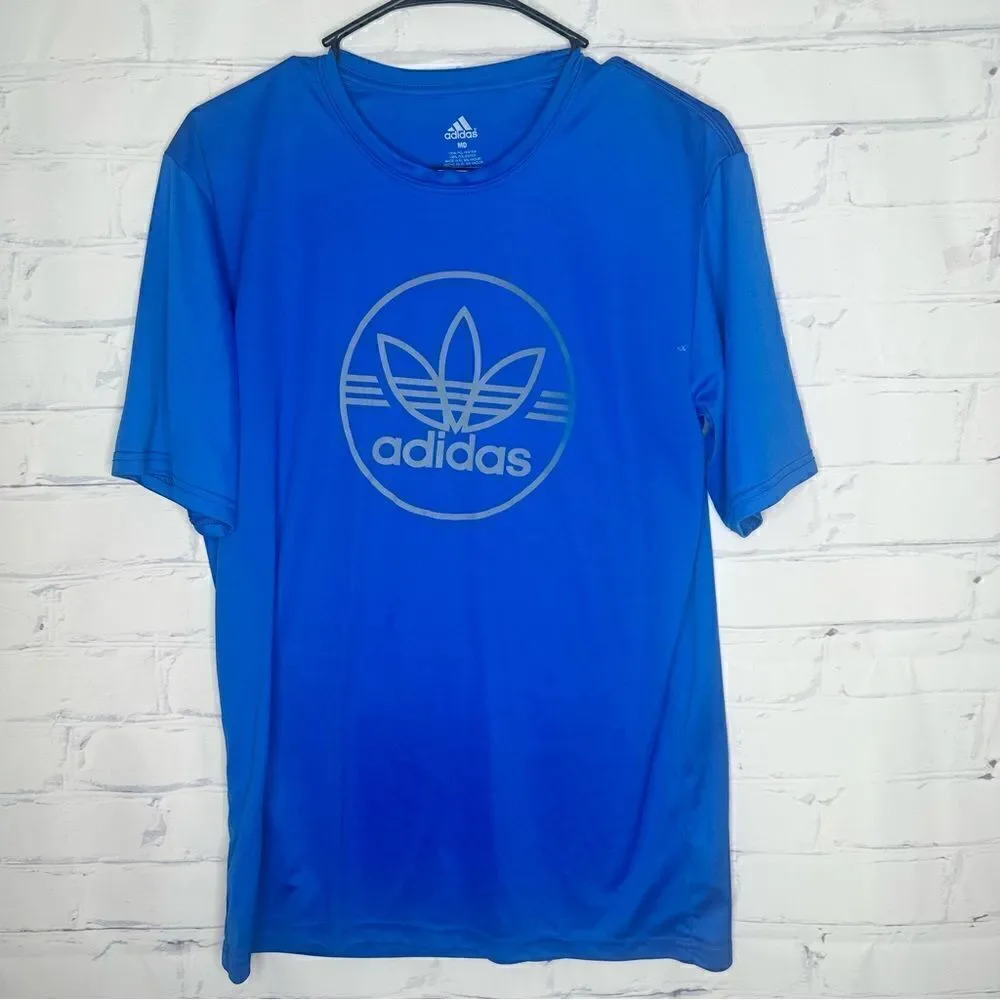 ‎Adidas men’s medium blue shirt